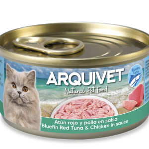 Bluefin tuna and chicken in sauce - Mini Fillets 80 gr