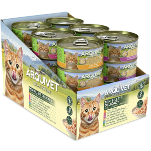 Canned Chicken Fillets (6 Recipes) - Variety Pack 24 x 80 gr