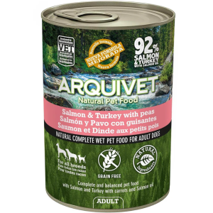 Salmon and Turkey Pate with Peas 400 gr