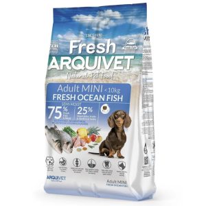 Semi-moist food with ocean fish for mini breed dogs 2,5 kg