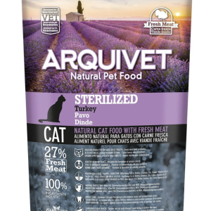 Super Premium Turkey Food for Sterilized Cats (Fresh Meat) 350 gr