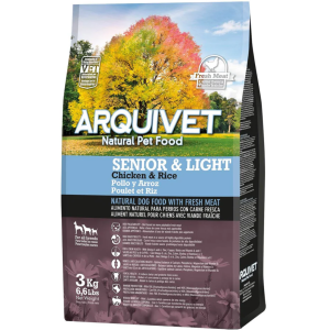 Super Premium Senior & Light Chicken and rice 3 kg