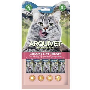 Creamy Tuna and Shrimp Snack - Creamy Cat Treats 5x14 g