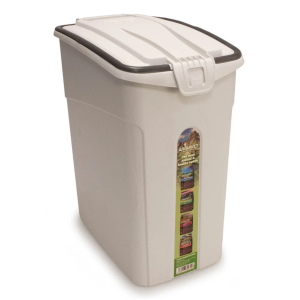 Hermetic container with wheels for feed 14 L