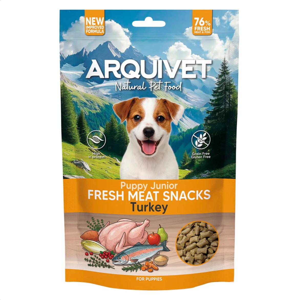 Semi-moist chicken snacks - for Puppies 300 g