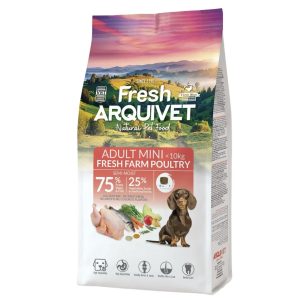 Semi-moist food with fresh Farm Poultry for mini breed dogs 1 kg